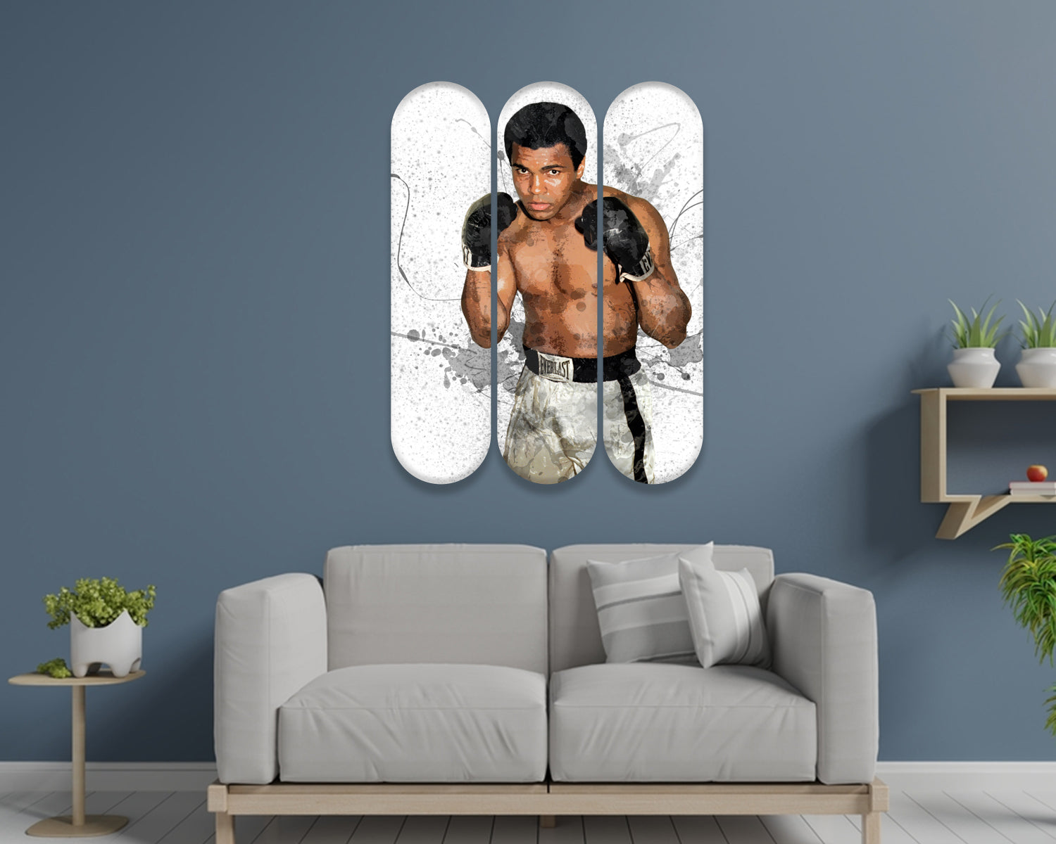 Muhammad Ali Acrylic Skateboard Wall Art