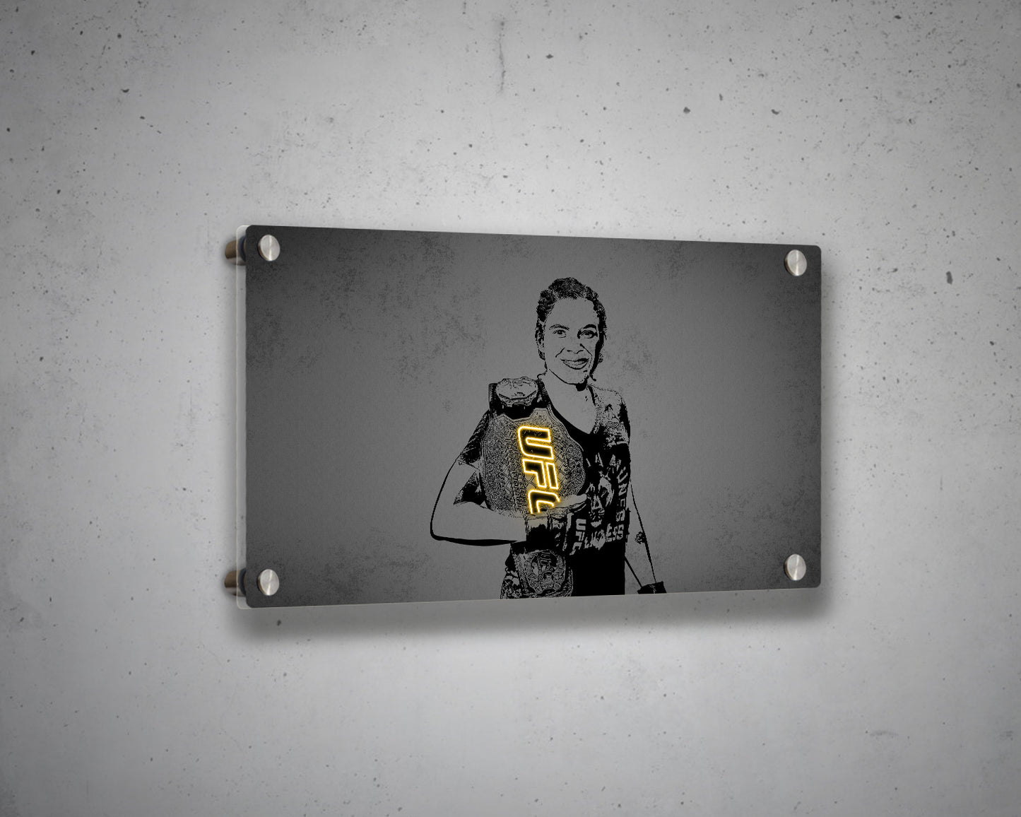 Amanda Nunes Canvas Wall Art