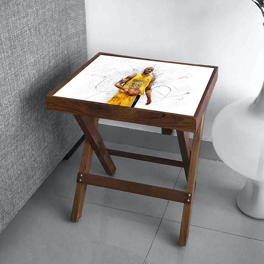 kobe bryant Splash Effect Coffee and Laptop Table