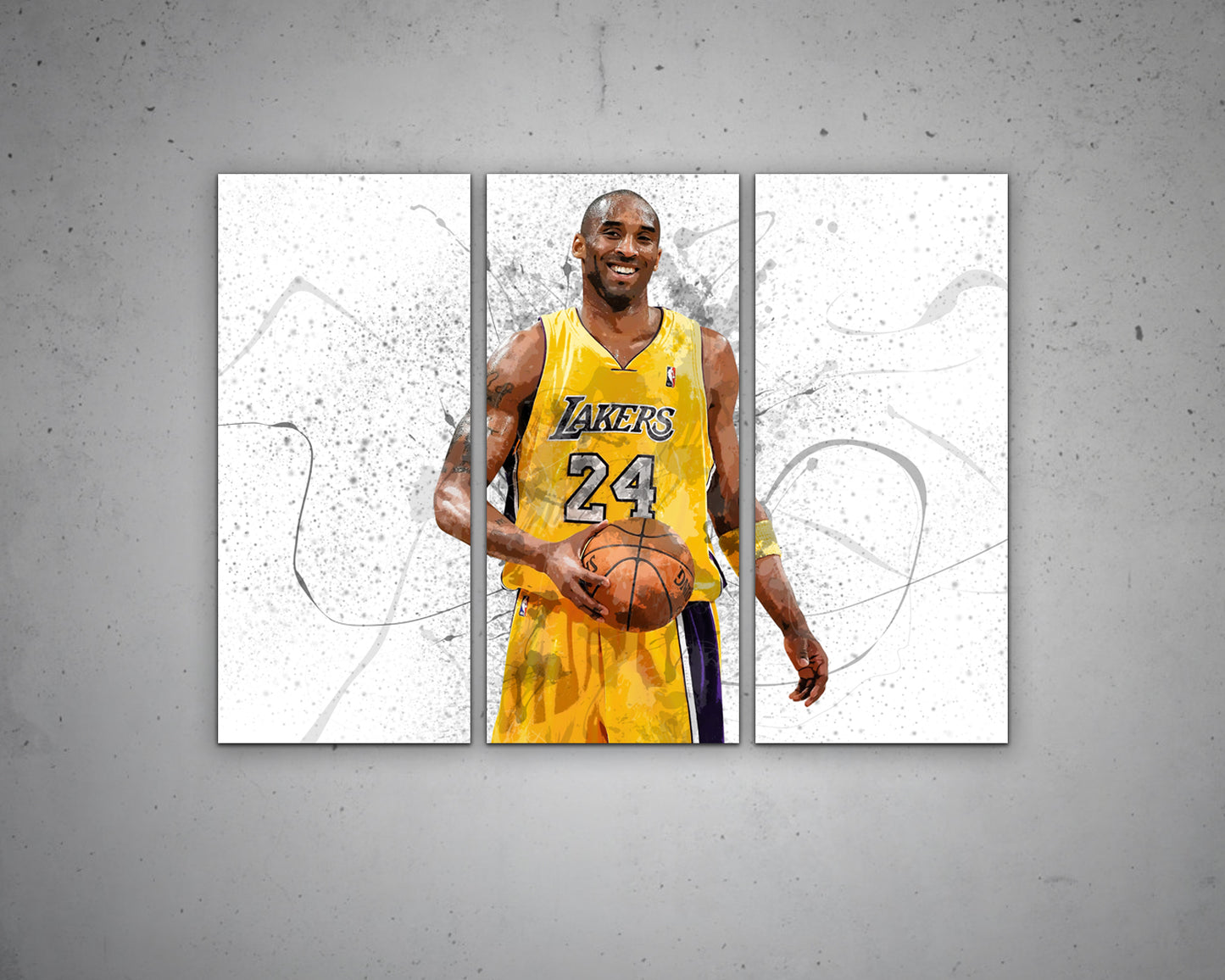 kobe bryant Canvas Wall Art