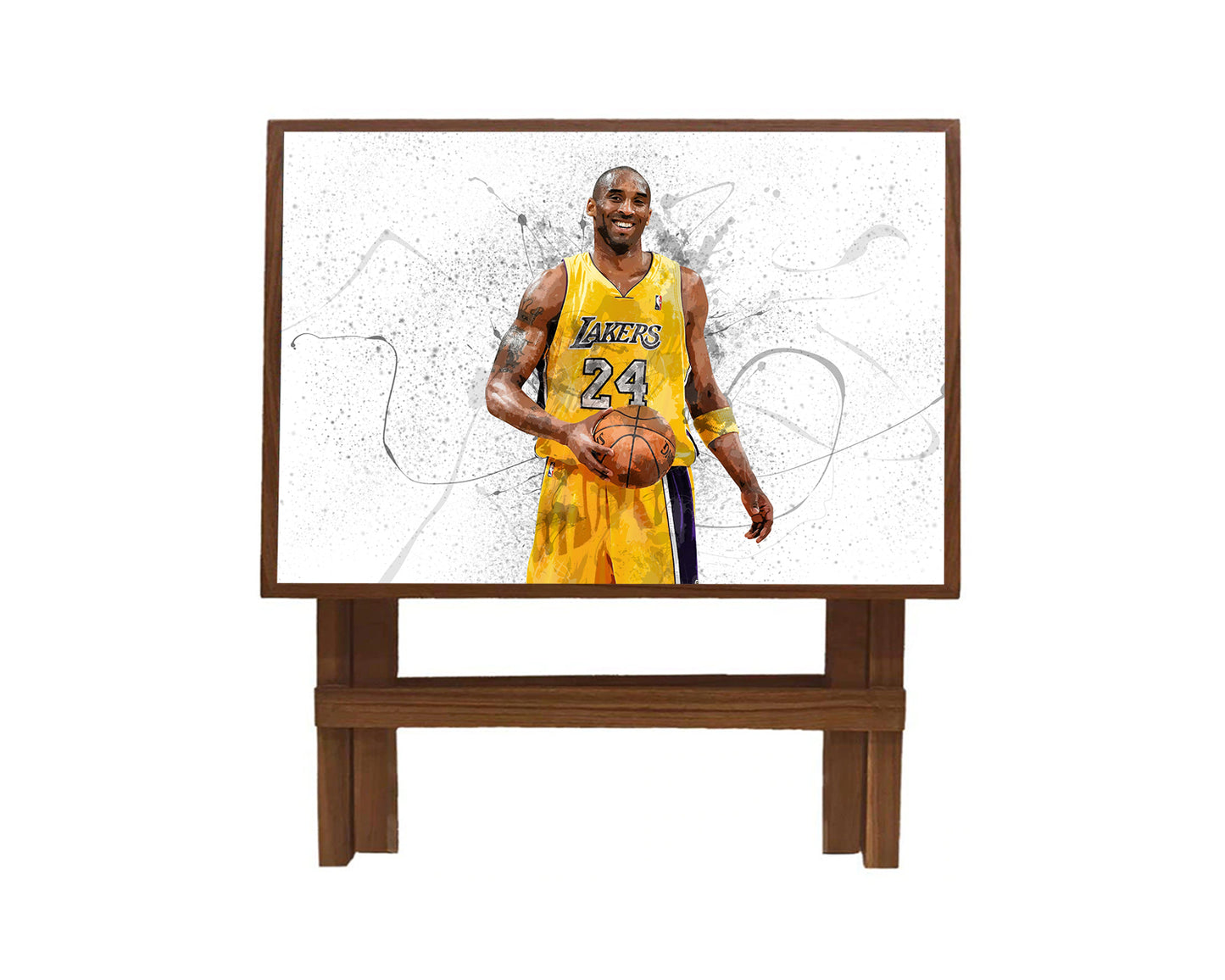 kobe bryant Splash Effect Coffee and Laptop Table