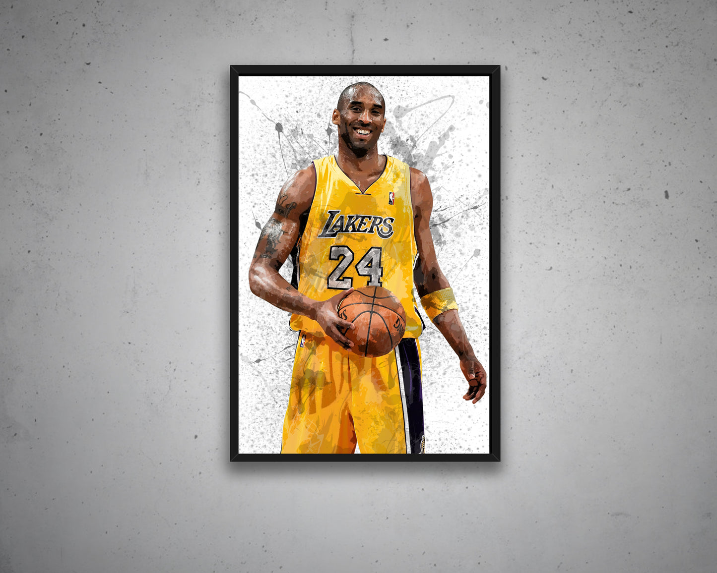 kobe bryant Canvas Wall Art