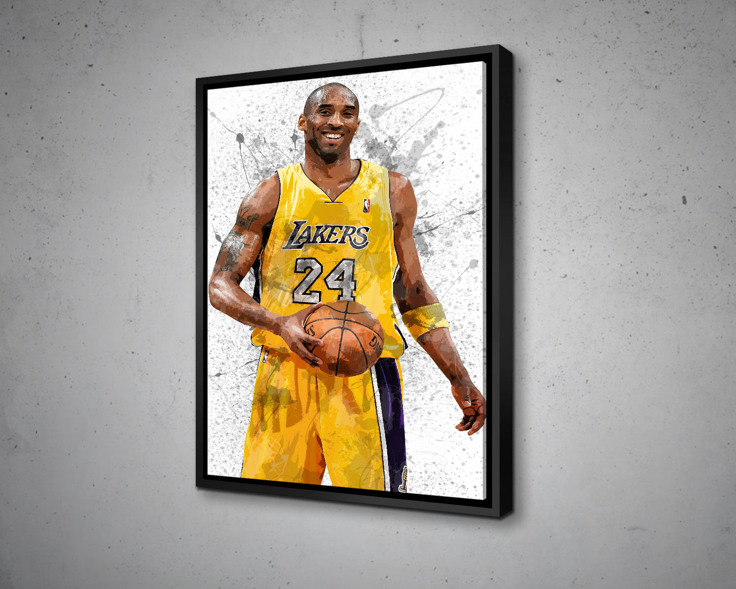 kobe bryant Canvas Wall Art