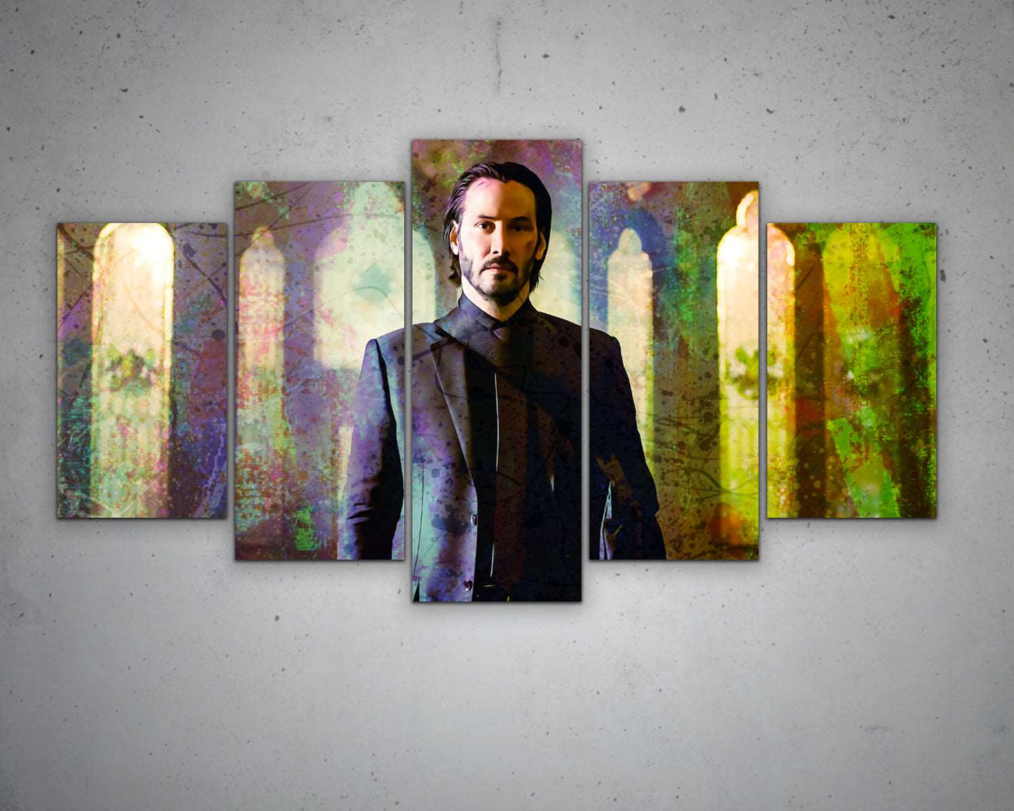 Boogeyman Multicolour Wall Art