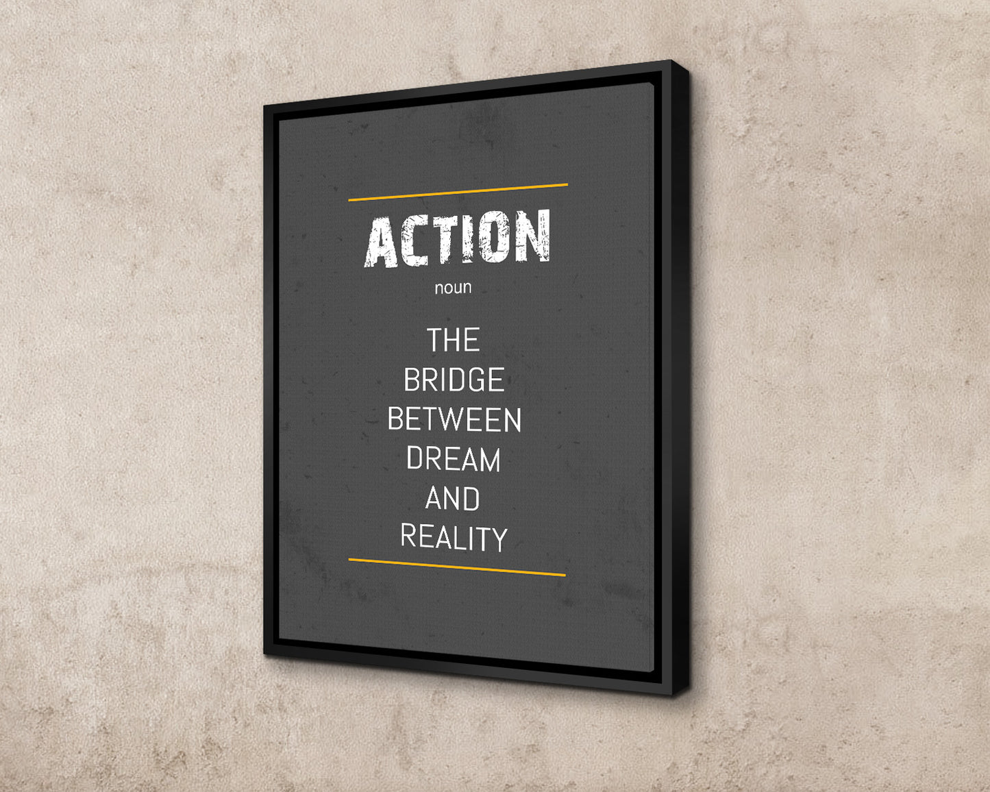The Bridge Between Dream and Reality Canvas Wall Art