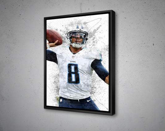 Marcus Mariota Canvas Wall Art
