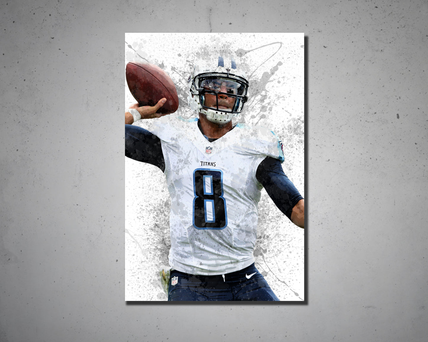 Marcus Mariota Canvas Wall Art