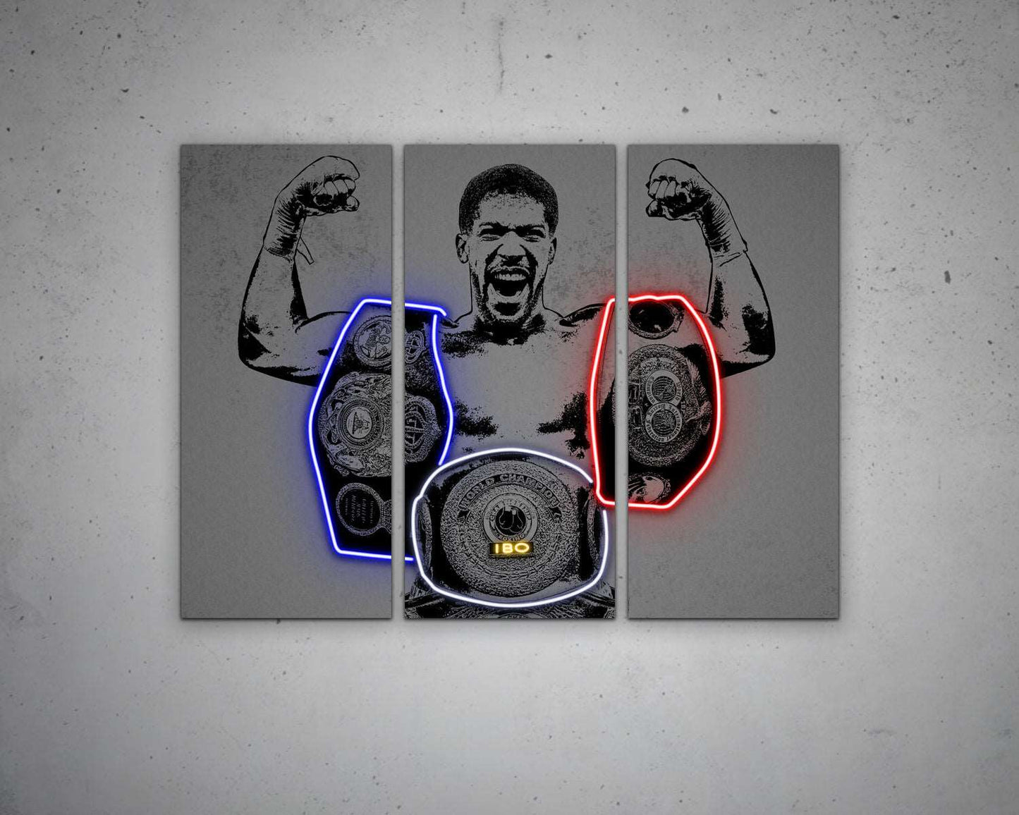 Anthony Joshua Canvas Wall Art