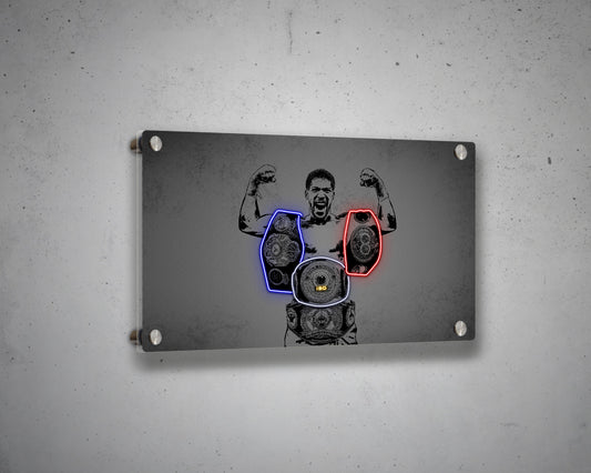 Anthony Joshua Canvas Wall Art