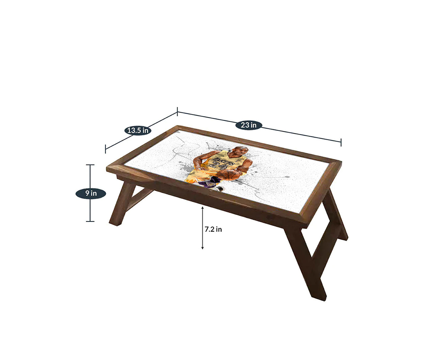 kobe bryant Splash Effect Coffee and Laptop Table