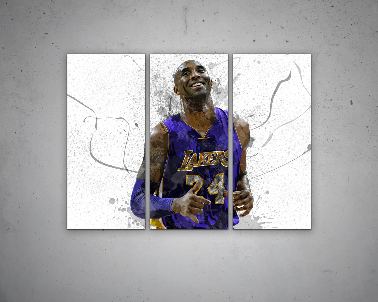 kobe bryant Canvas Wall Art