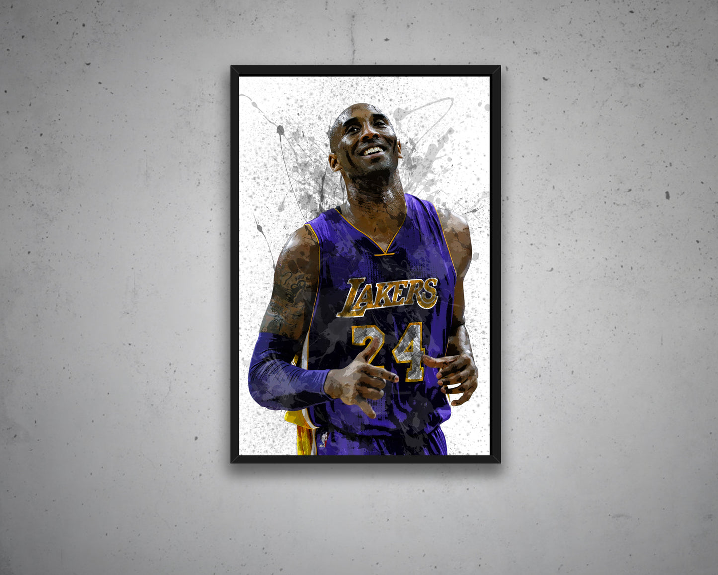 kobe bryant Canvas Wall Art