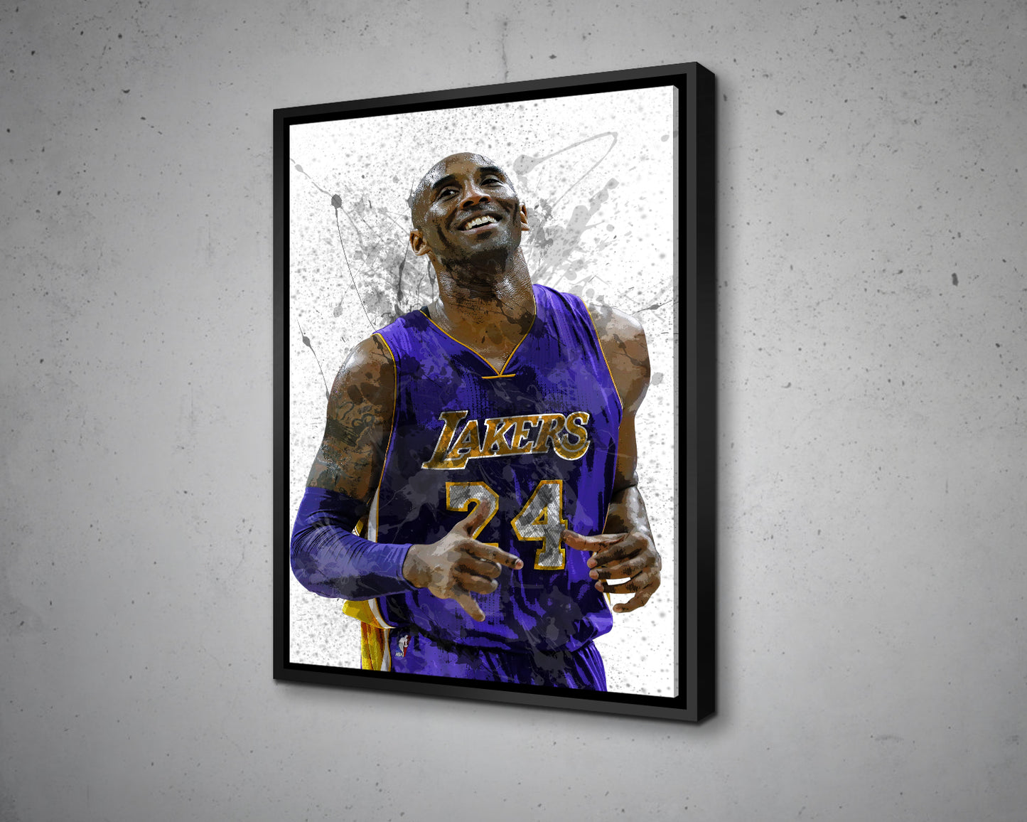 kobe bryant Canvas Wall Art