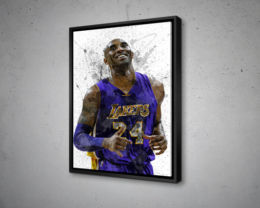 kobe bryant Canvas Wall Art