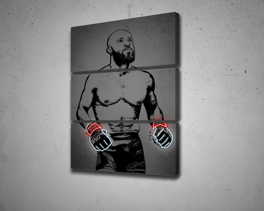 Demetrious Johnson Canvas Wall Art