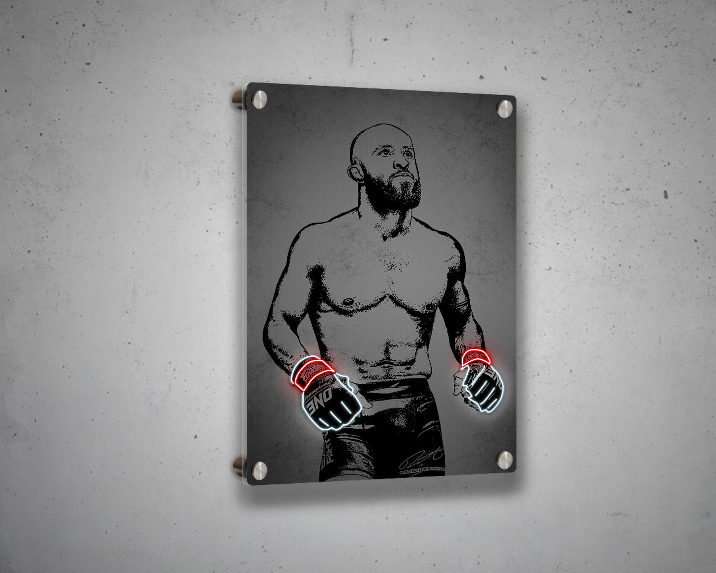 Demetrious Johnson Canvas Wall Art