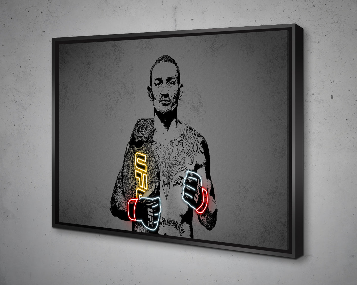 Max Holloway Canvas Wall Art