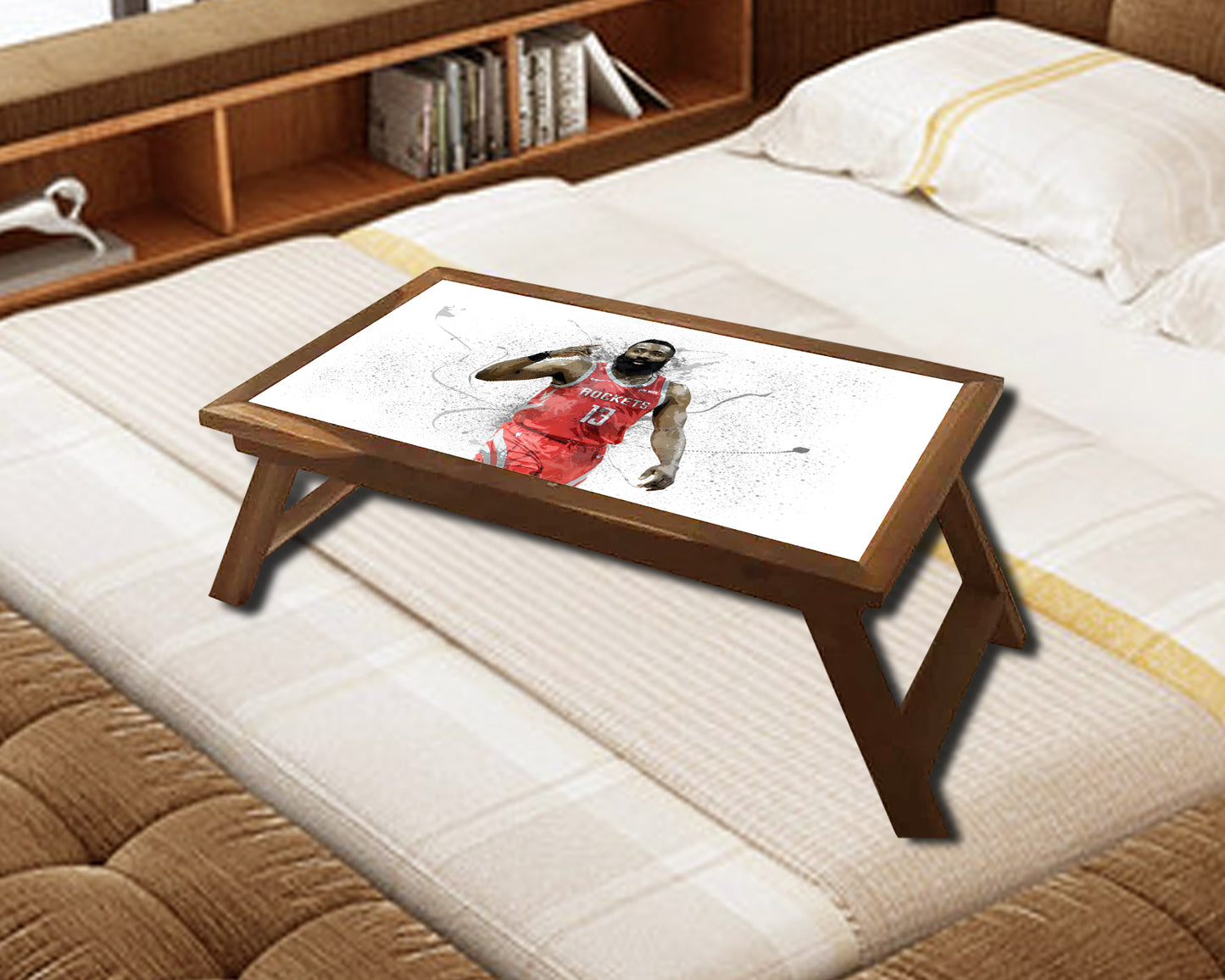 James harden Splash Effect Coffee and Laptop Table