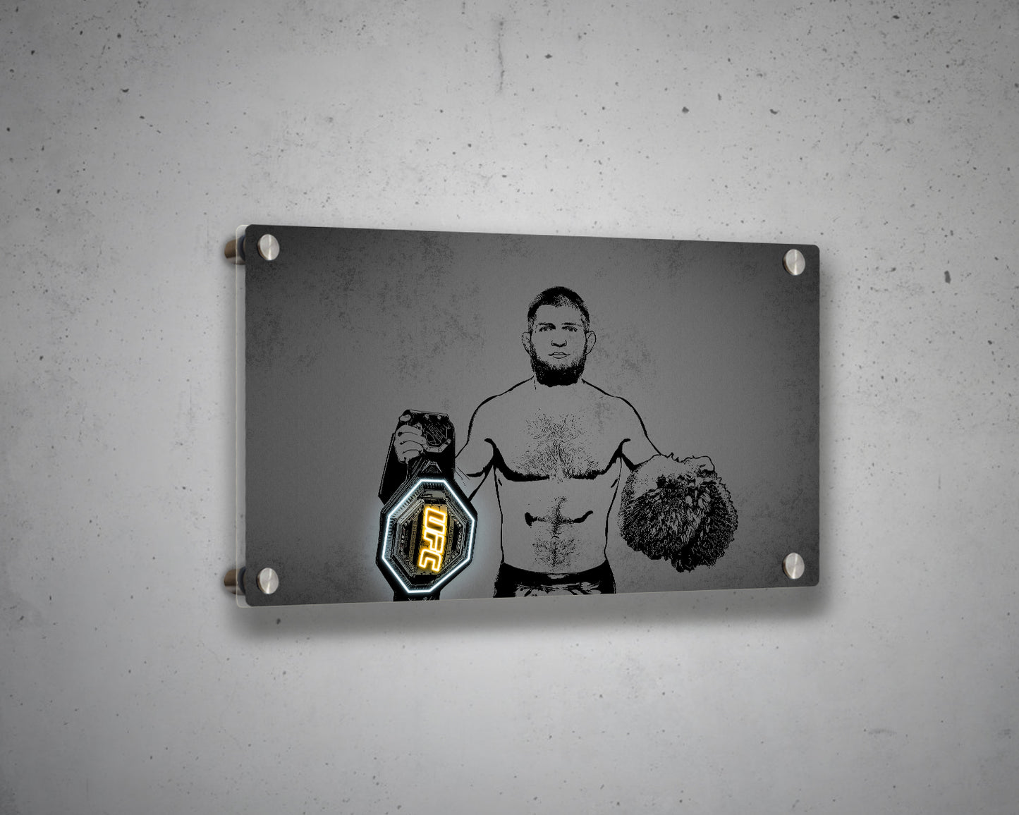 Khabib Nurmagomedov Canvas Wall Art