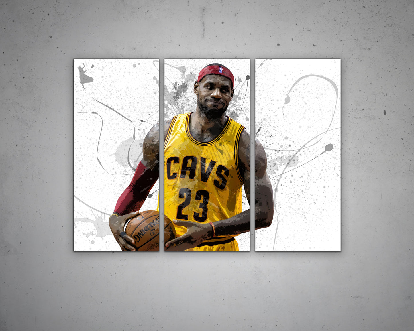 Lebron James Canvas Wall Art