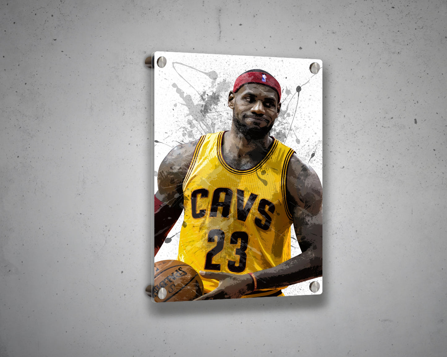 Lebron James Canvas Wall Art