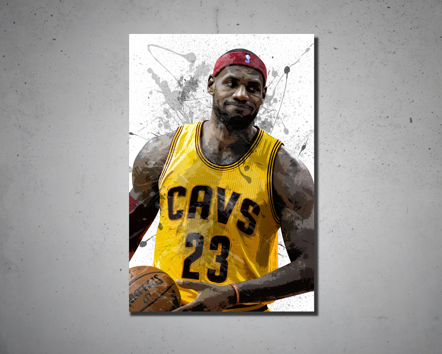 Lebron James Canvas Wall Art