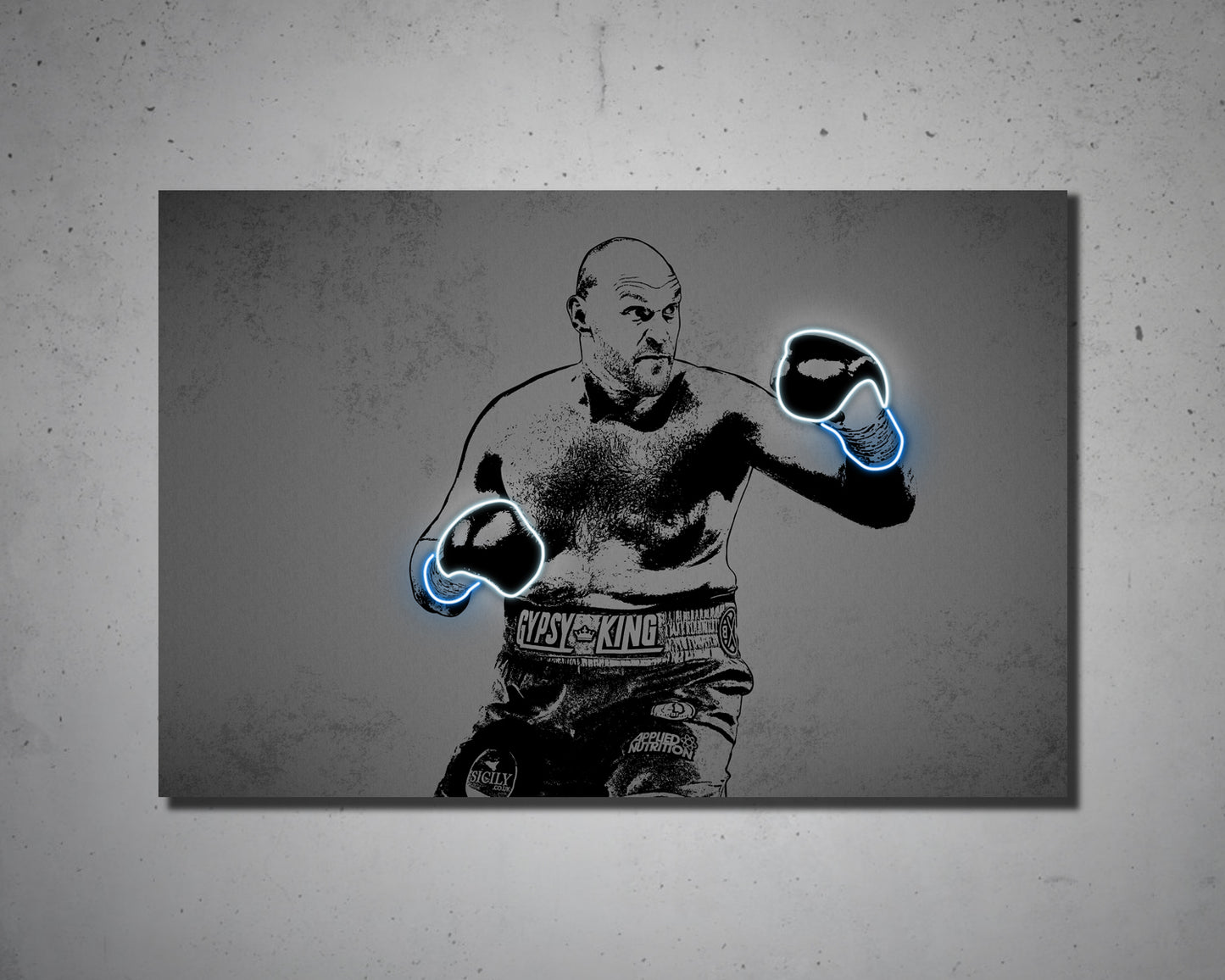 Tyson Fury Canvas Wall Art