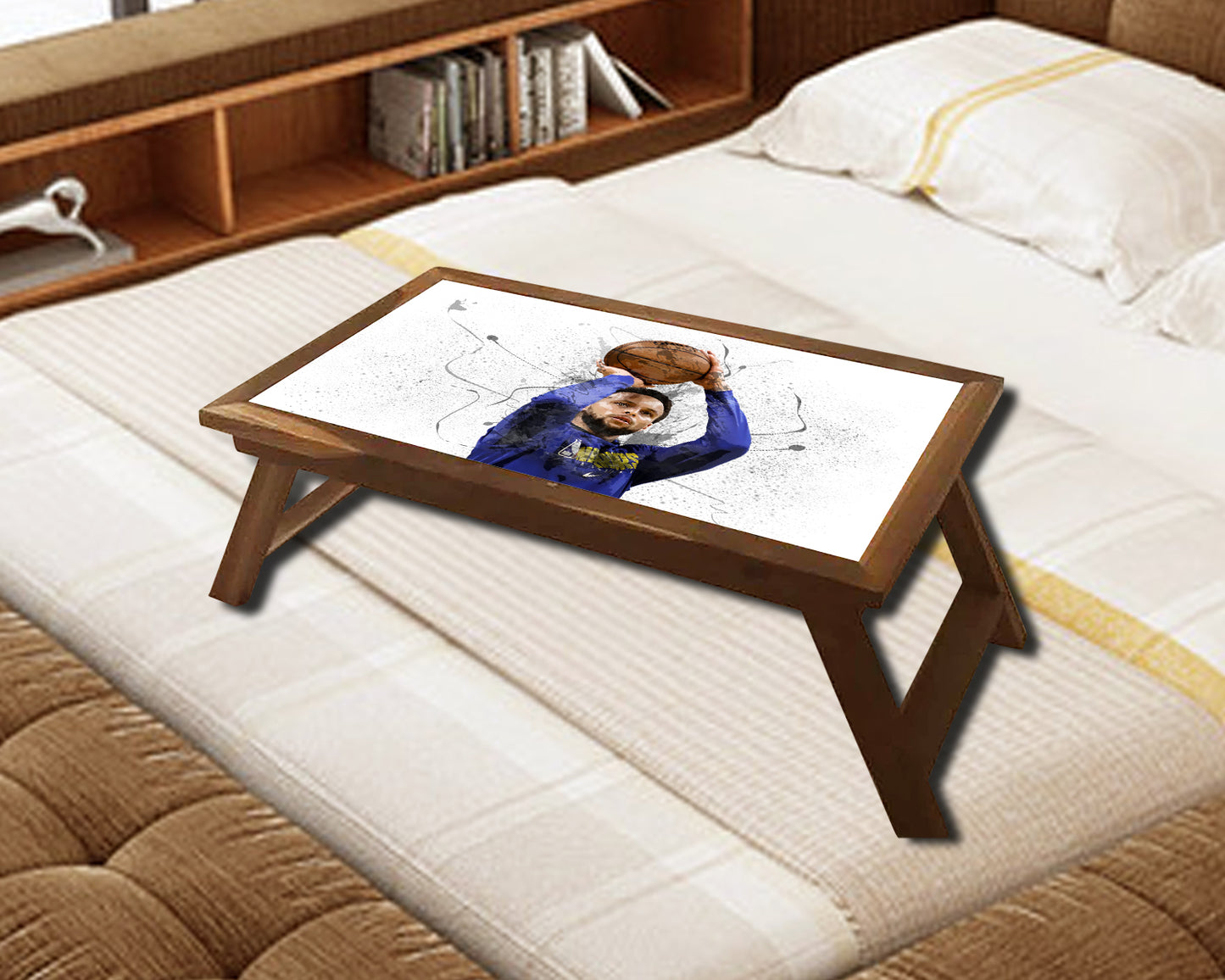 Stephen Curry Splash Effect Coffee and Laptop Table