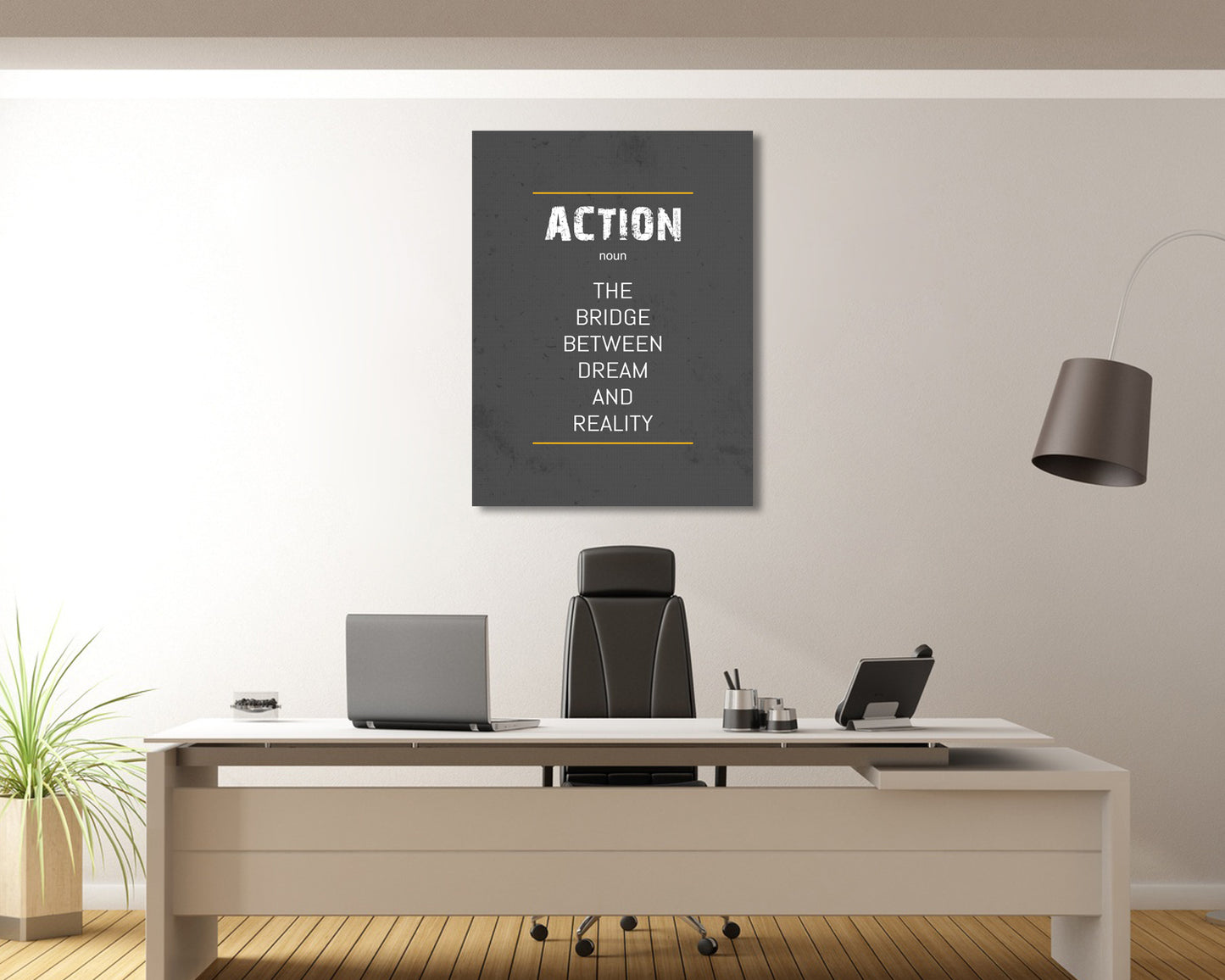 The Bridge Between Dream and Reality Canvas Wall Art