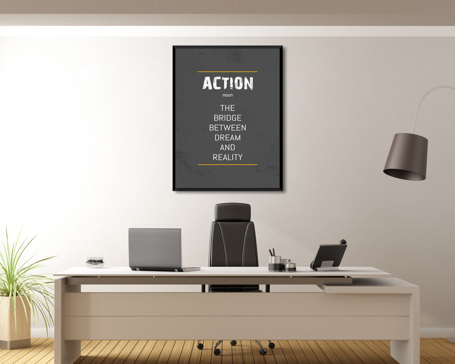 The Bridge Between Dream and Reality Canvas Wall Art