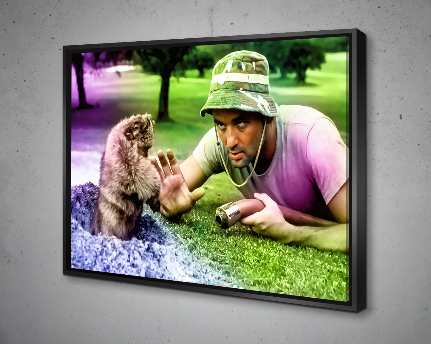 Caddyshack Multicolour Wall Art