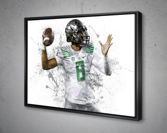 Marcus Mariota Canvas Wall Art