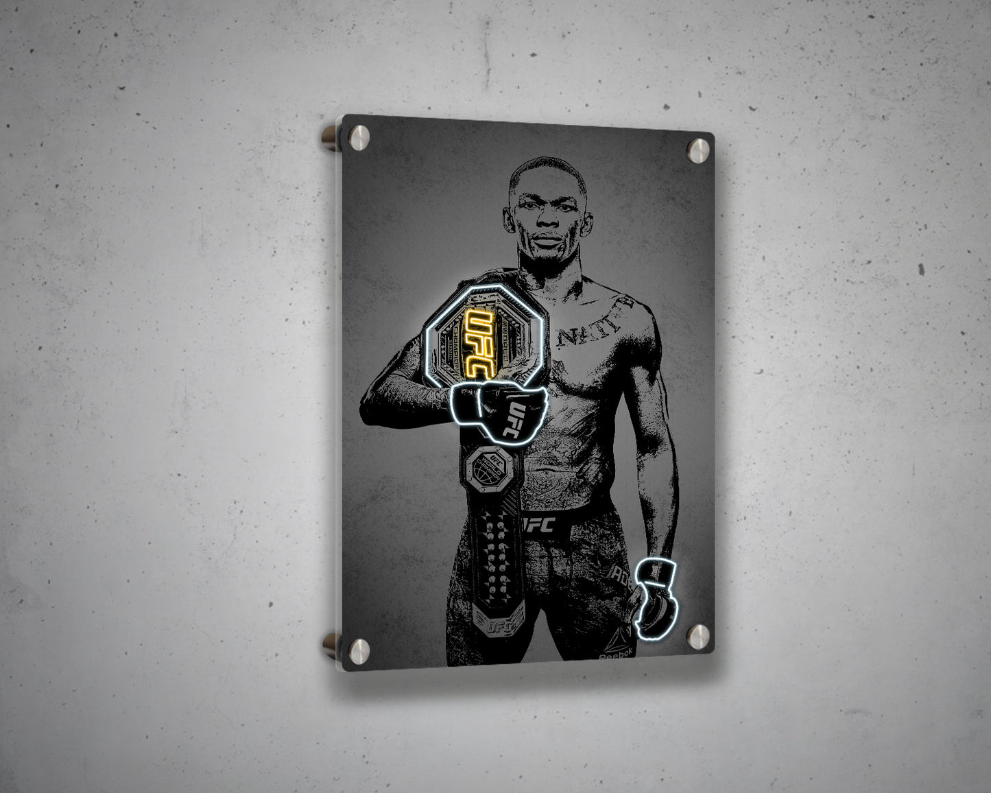 Israel Adesanya Canvas Wall Art