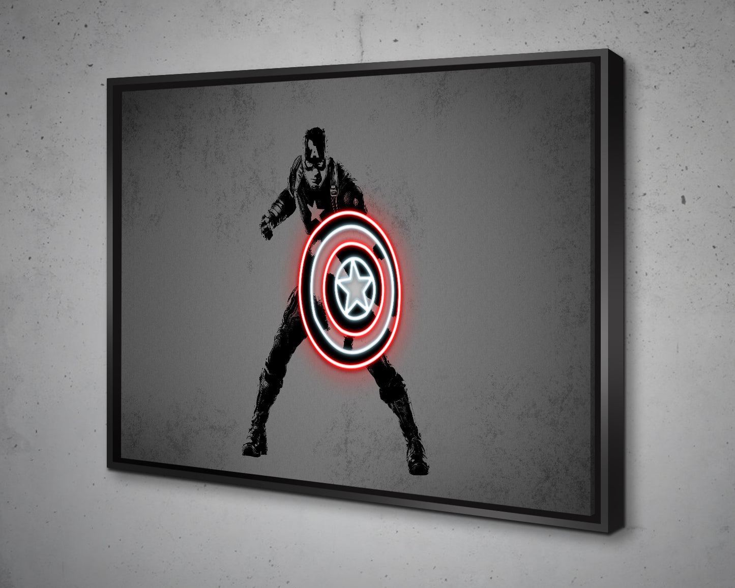 Captain America Canvas Wall Art