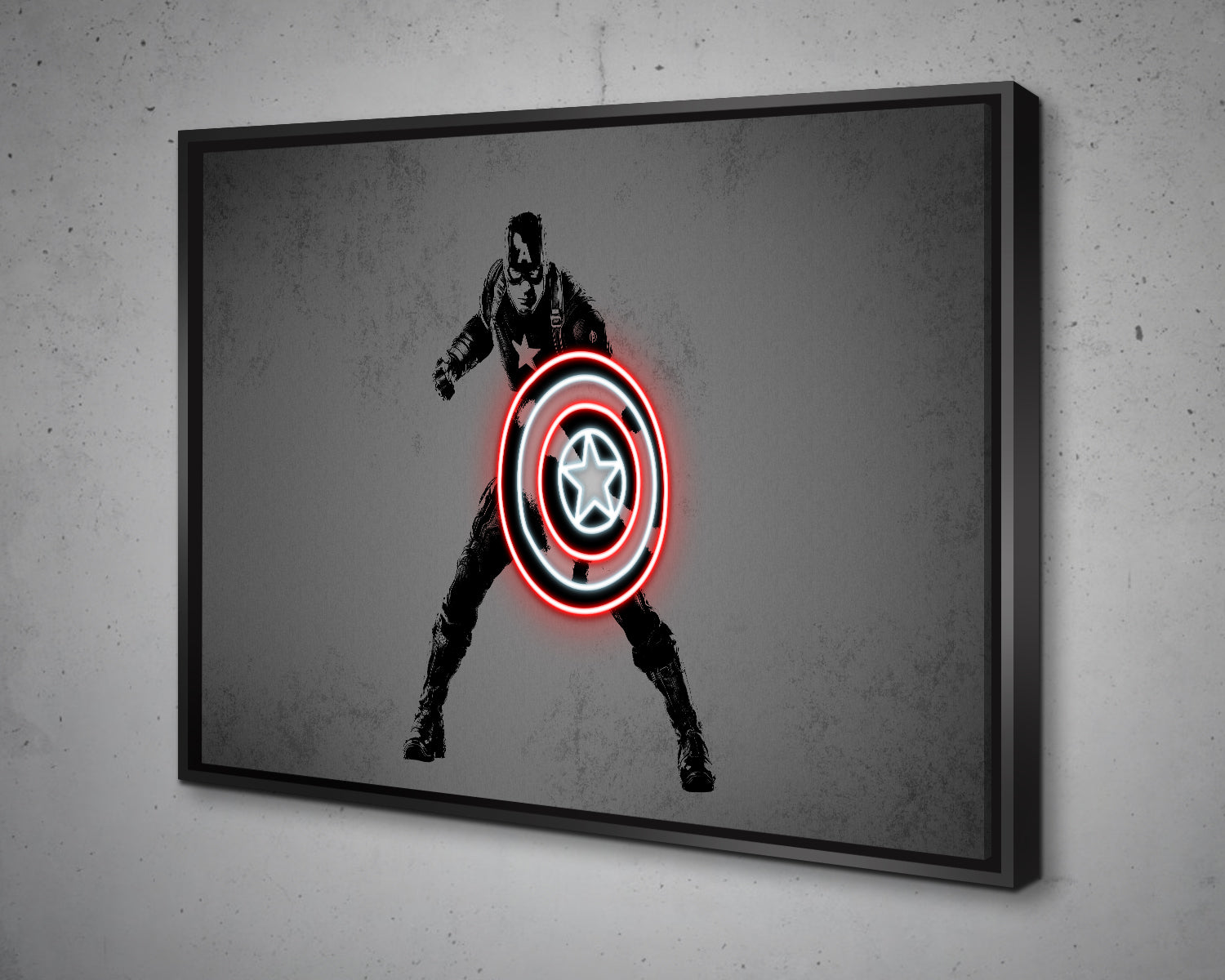 Captain America Canvas Wall Art