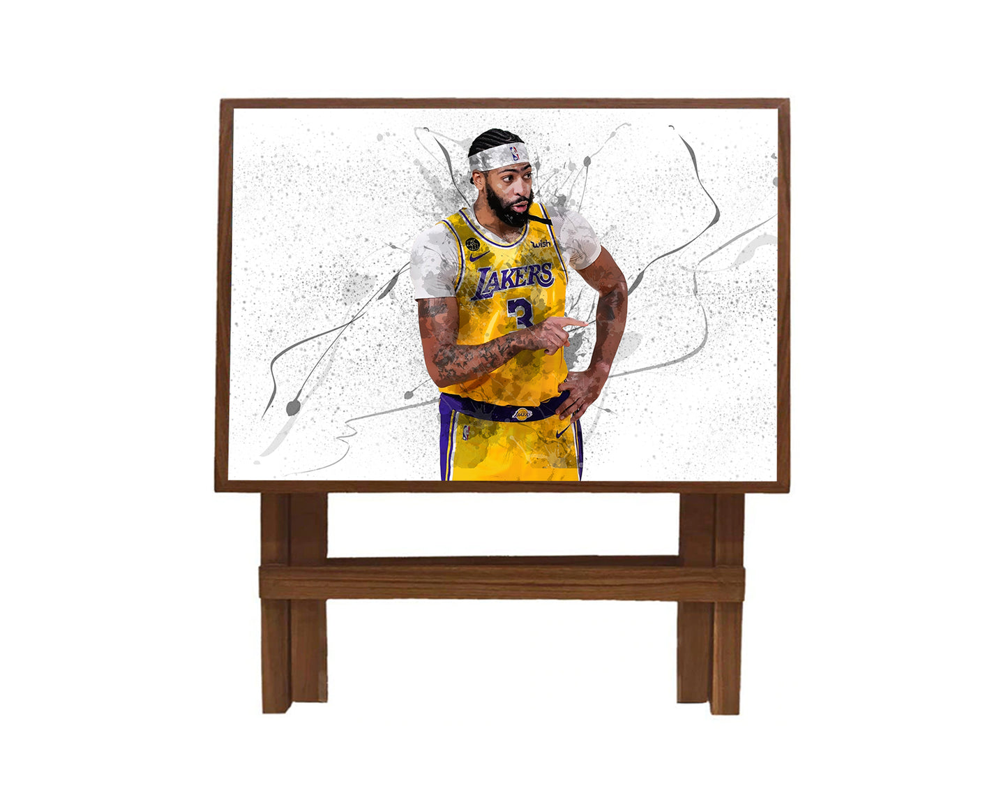 Anthony Davis Splash Effect Coffee and Laptop Table