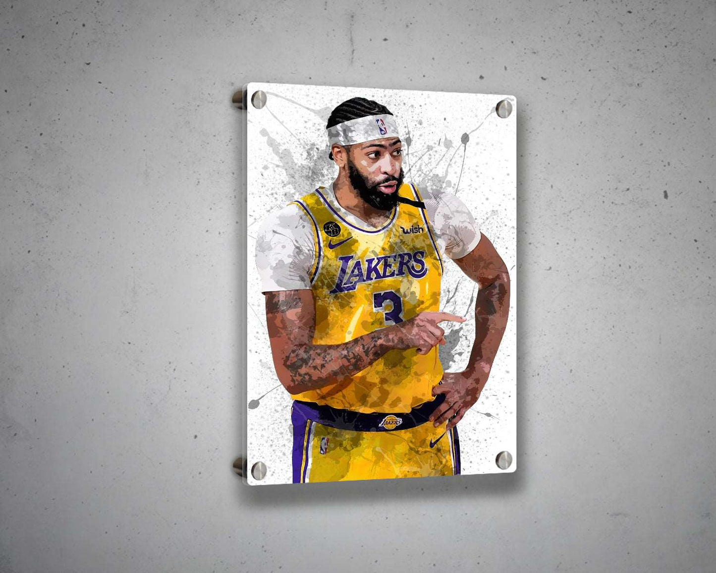 Anthony Davis Canvas Wall Art