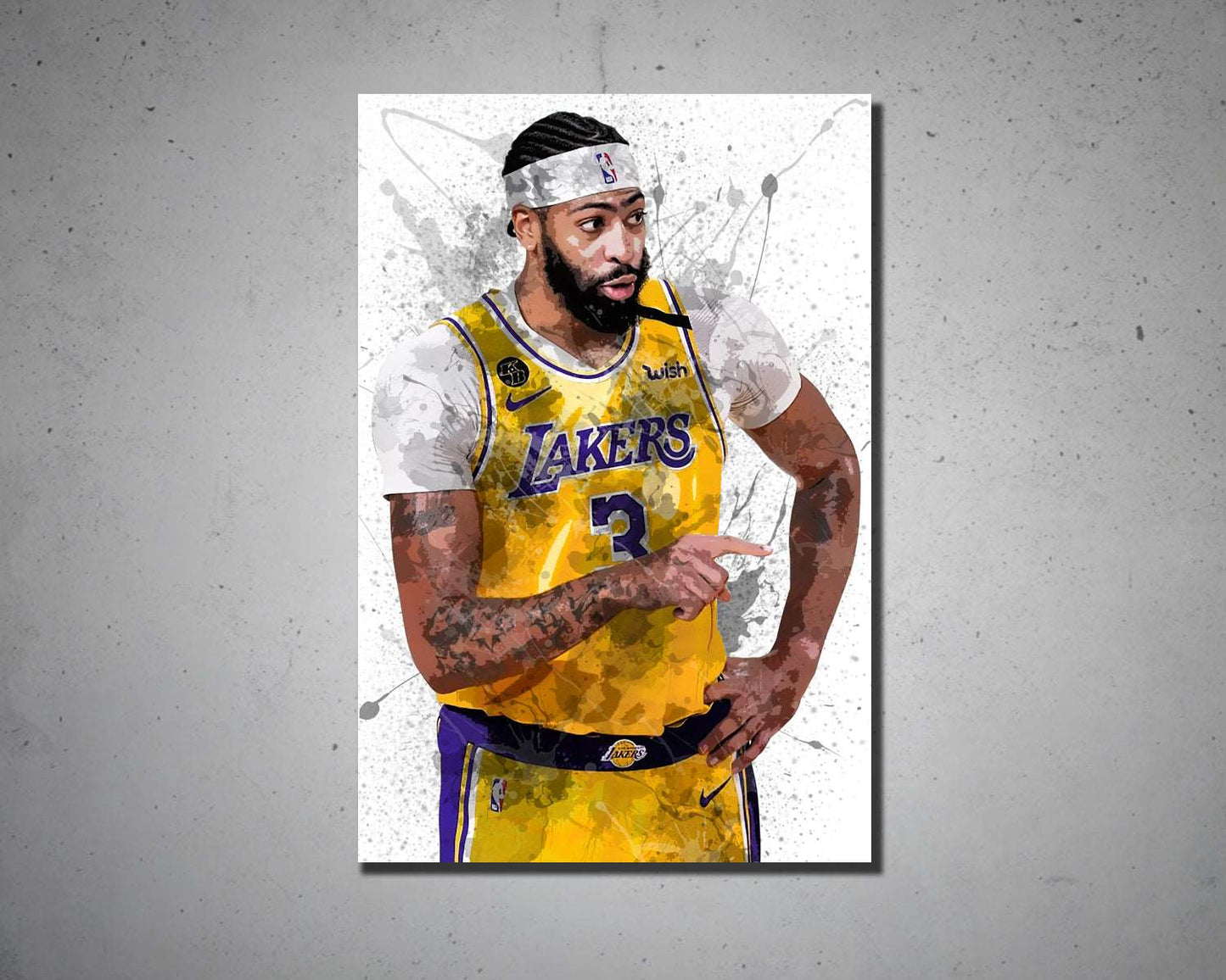 Anthony Davis Canvas Wall Art