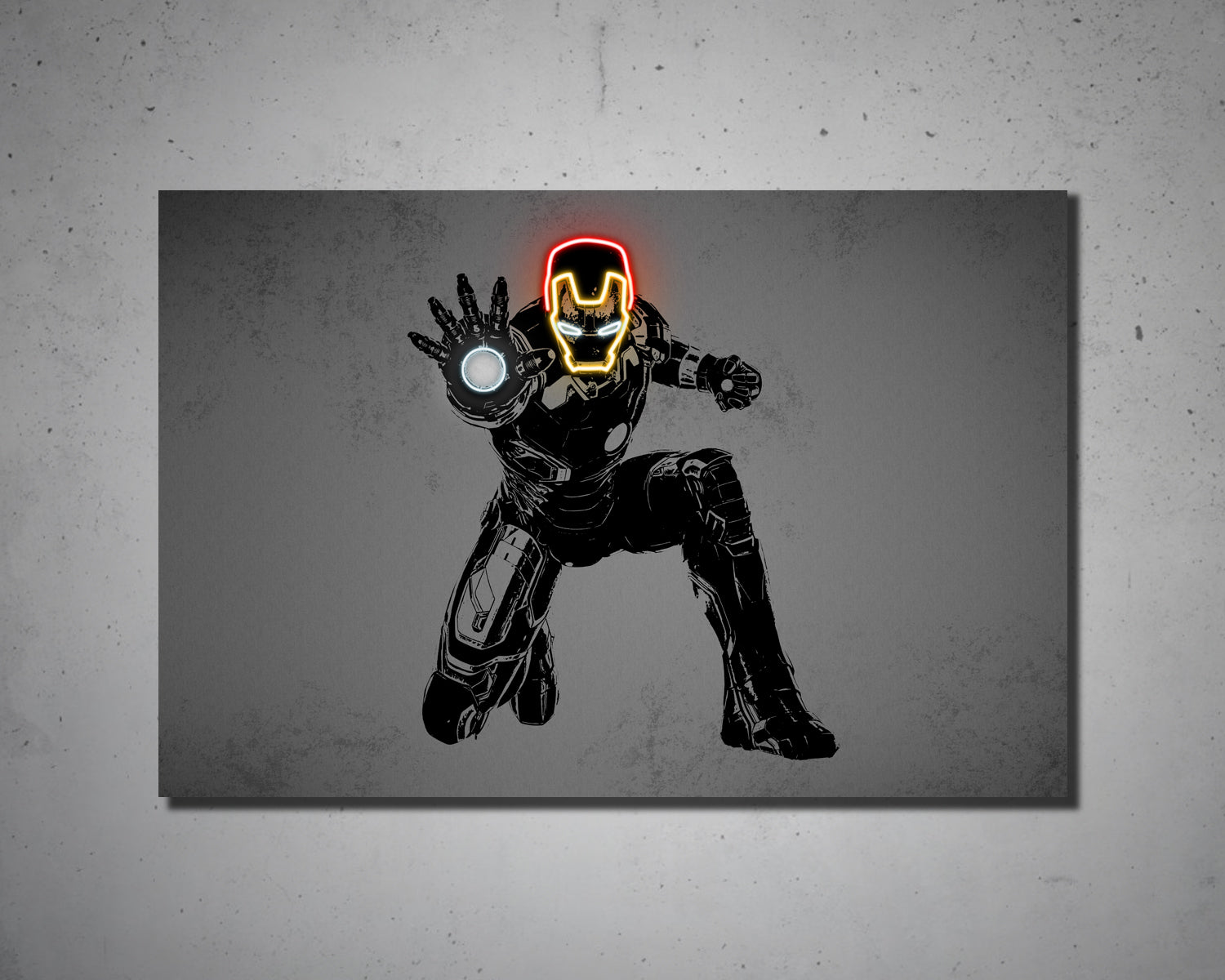 Iron Canvas Wall Art