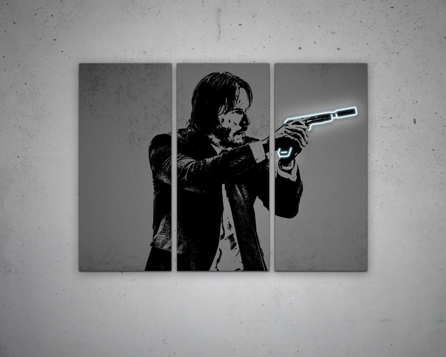 John Wick Canvas Wall Art