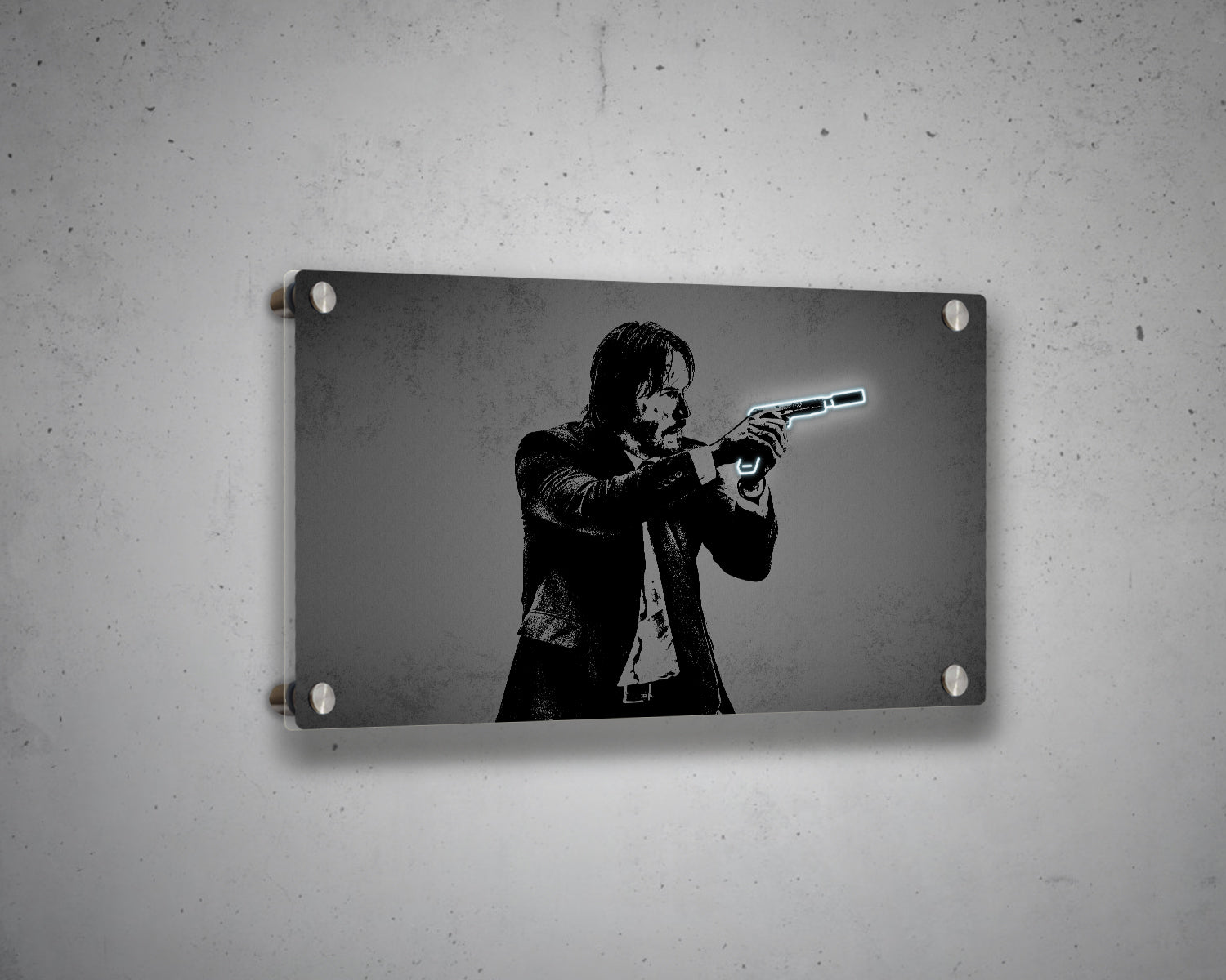 John Wick Canvas Wall Art