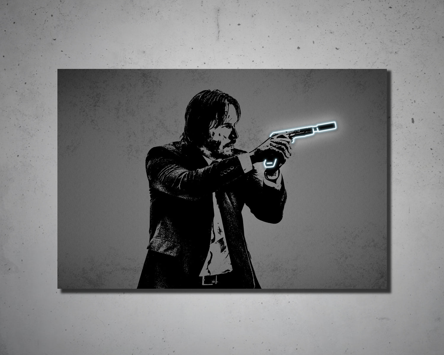 John Wick Canvas Wall Art