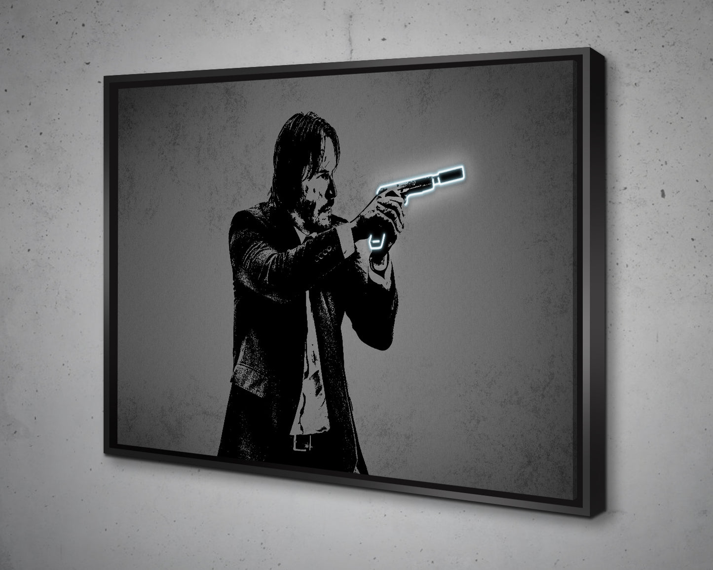 John Wick Canvas Wall Art