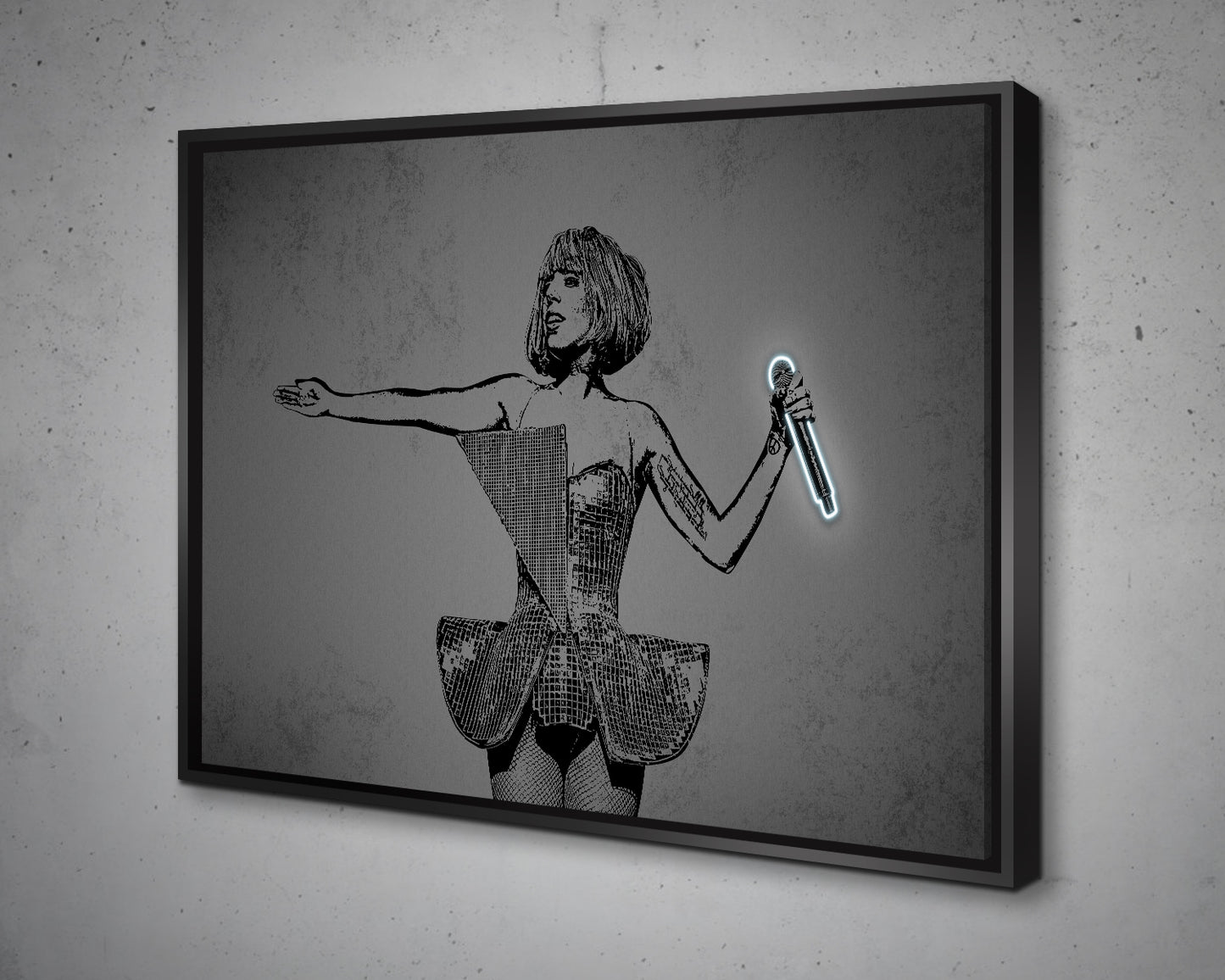 Lady Gaga Canvas Wall Art