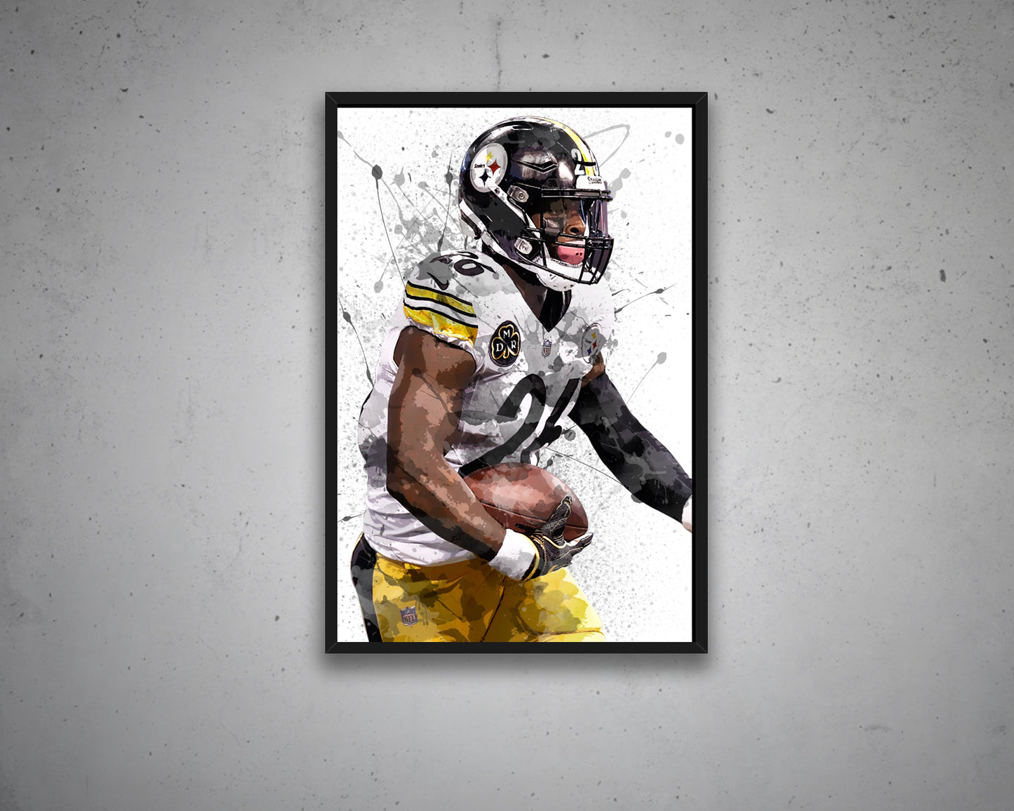 Leveon Bell Canvas Wall Art