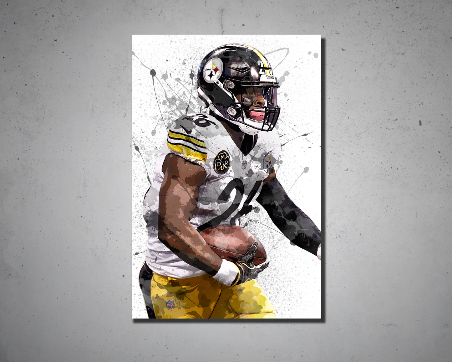 Leveon Bell Canvas Wall Art