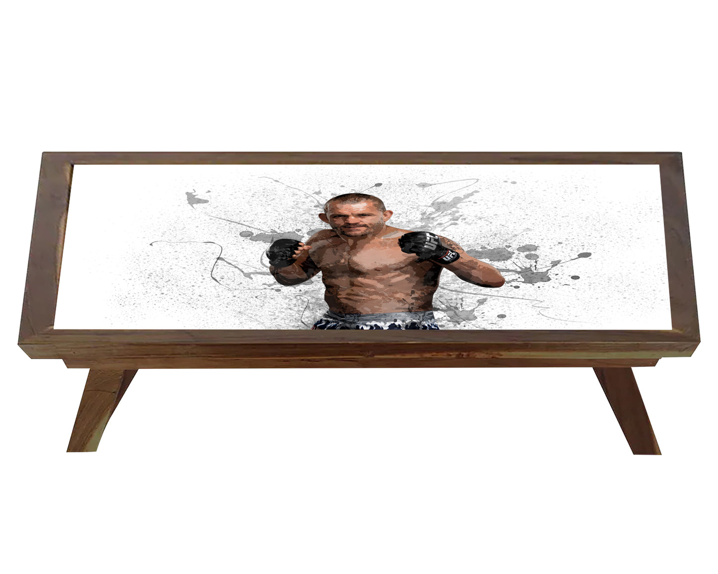 Chuck Liddell Splash Effect Coffee and Laptop Table