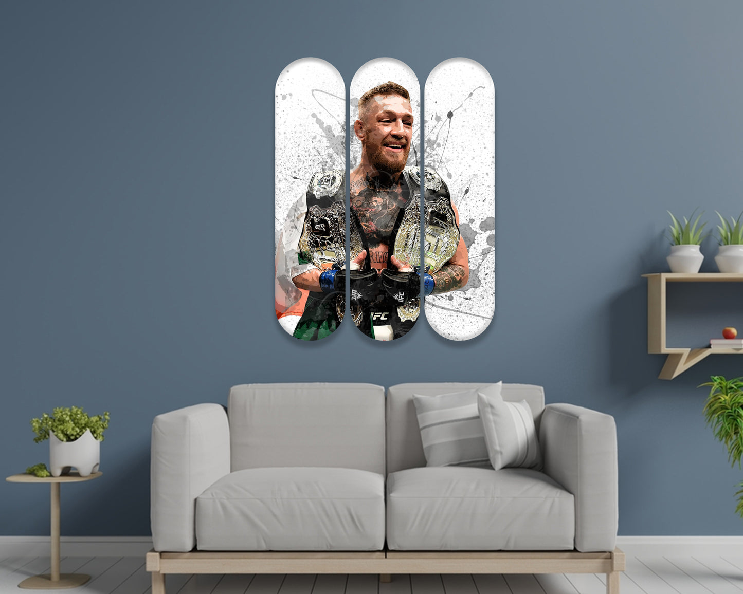 Conor McGregor Acrylic Skateboard Wall Art