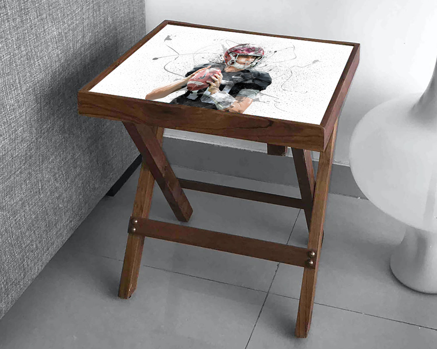 Mac Jones Splash Effect Coffee and Laptop Table