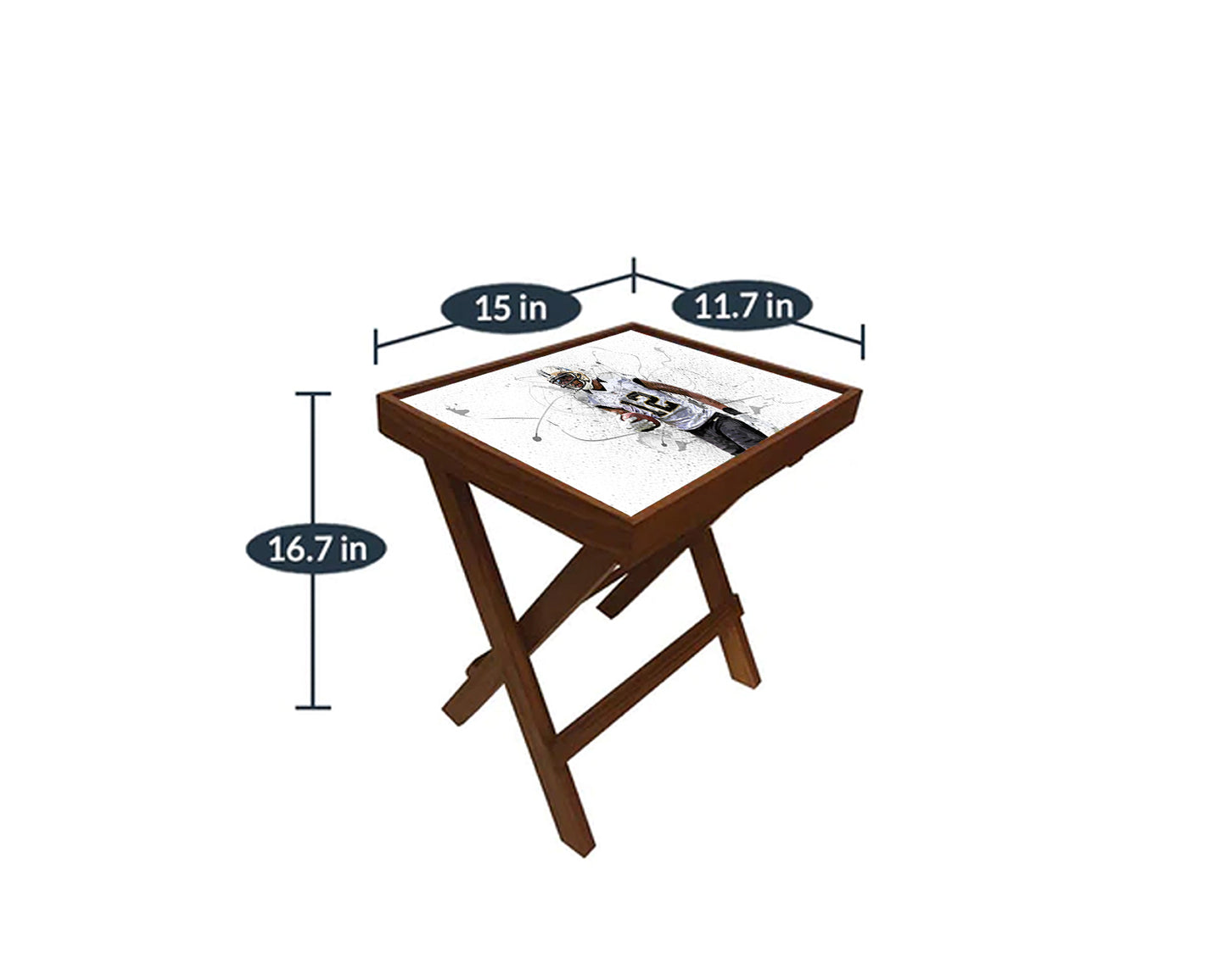 Marques Colston Splash Effect Coffee and Laptop Table